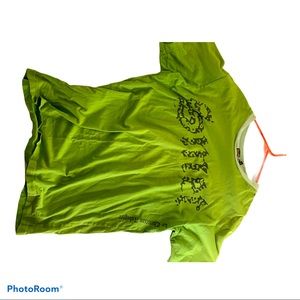 SMET Tee Shirt Lime Green